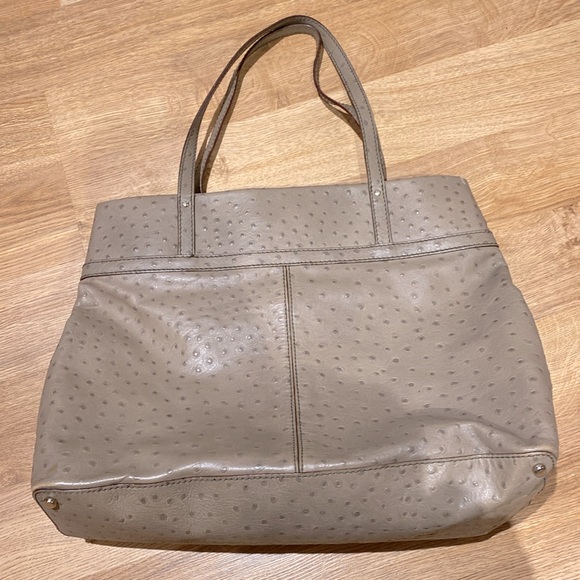 Kate Spade Ostrich Leather Windsor Square Bag Tote - Picture 2 of 6